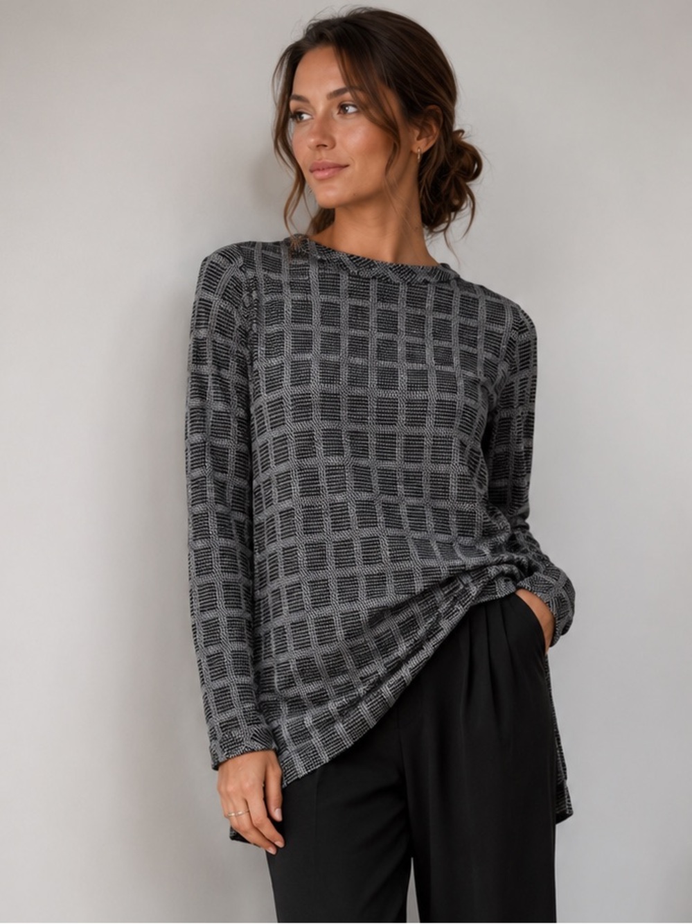 J. Jill Patterned Tunic Top